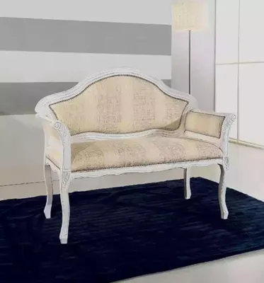 Immagine prodotto di Panca imbottita classica beige di design per il soggiorno nuovo lusso