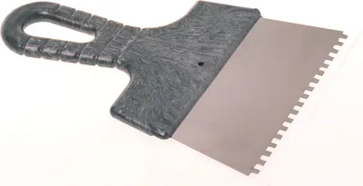 Produktbild von Aqbau® Zahnspachtel Kleber-Spachtel Breitspachtel Spachtel Edelstahl 150mm 4x4