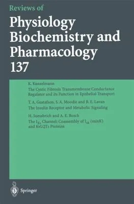 Obrázok produktu pre Reviews of Physiology, Biochemistry and Pharmacology
