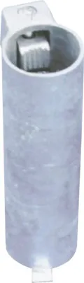 Produktbild von Bodenhülse mit Feststellvorrichtung für Rohrpfosten H = 500 mm Ø 89 mm
