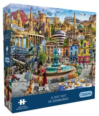 Productafbeelding van Gibsons: Een dagje uit in Edinburgh, 1000 stukjes