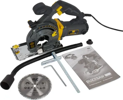 Image de Scie circulaire plongeante 800W Buzzsaw + coffret Scie circulaire Lame de scie Scie circulaire à main