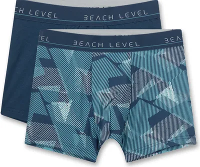 Produktbild von Sanetta 2er Pack Jungen Hipshorts Blau