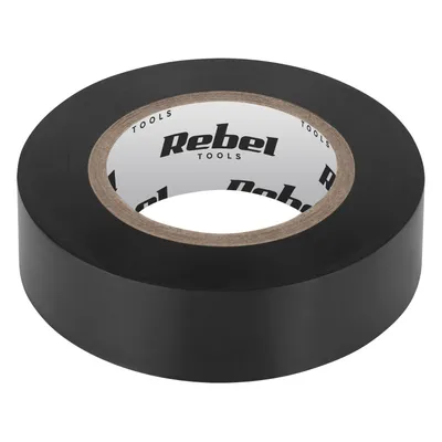 Produktbild von REBEL Isolierklebeband (0,13 mm x 19 mm x 20 yd) schwarz