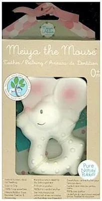 Produktbild von Tikiri Beißring Naturkautschuk Meiya Babyspielzeug weiß