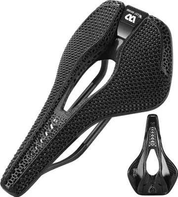 Produktbild von 3D-gedruckter Fahrradsattel aus Kohlefaser, atmungsaktiver Fahrradsattel, ultraleichter Rennradsitz