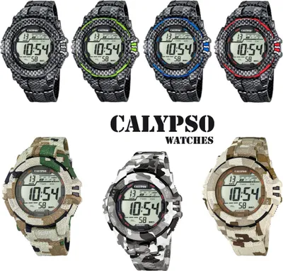 Produktbild von Calypso K5681 Herrenuhr Alarm-Chrono digital PolyurethanArmband, Variante:04