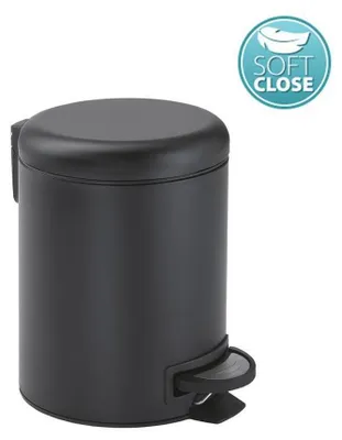 Produktbild von POTTY Abfalleimer 3l, Soft Close, Schwarz matt