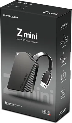 Produktbild von Formuler Z Mini 4K UHD IPTV Box (Dual-WiFi, Bluetooth, USB-C, schwarz)