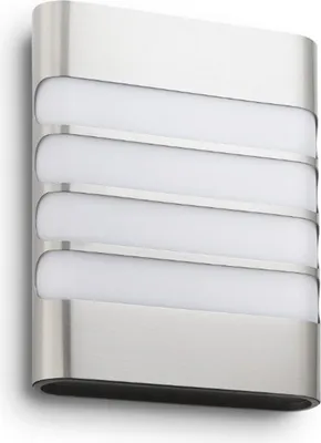 Immagine prodotto di Philips LED Raccoon lampada da parete per esterni, acciaio inox, 172734716