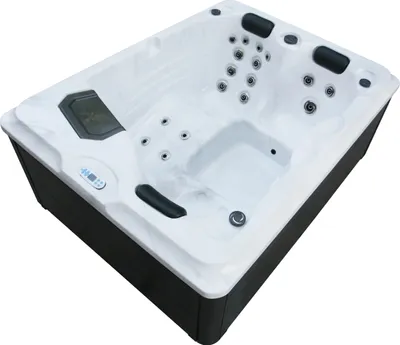 Produktbild von Outdoor Whirlpool Diablo inkl. Abdeckung - 210 x 160 x 80cm