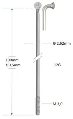 Produktbild von Alpina Spaak Zink 12-302 ohne Nippelsilber (144st)