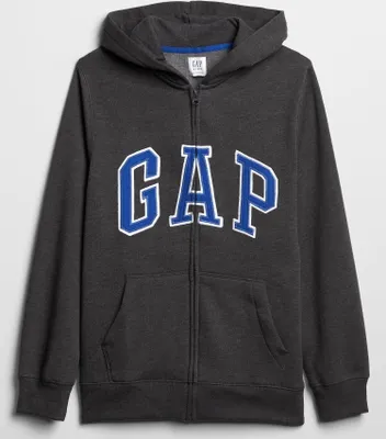 Produktbild von GAP Kinder Sweatshirt Logo-Kapuzenpullover mit Reißverschluss - XXL
