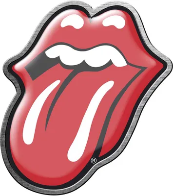 Produktbild von The Rolling Stones - Grafik - Abzeichen, Emaille RO8112 (Einheitsgröße) (Rot)