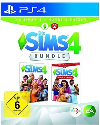 Produktbild von Sims 4 PS4 Playstation 4 + Hunde & Katzen Bundle
