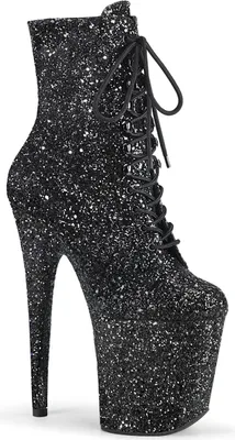 Produktbild von FLAMINGO-1020GWR Damen Booties von Pleaser, Schwarz  , EU 39, US 9
