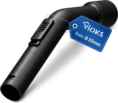 Produktbild von Griffrohr passend wie Miele 3565460 Handgriff 35mm Rohr-Ø für Staubsaugerschlauch