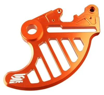 Produktbild von SCAR Bremsscheibenschutz, hinten orange