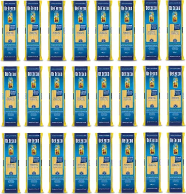 Produktbild von 24x De Cecco Spaghettoni Grandi n°414 Italienische Pasta Teigwaren aus Hartweizengrieß 500g