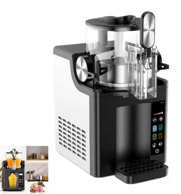 Produktbild von Slush-Maschine 1,8L mit LED-Anzeige, 4 voreingestellte Programme, Selbstreinigungsmodus für Gastronomie und Imbiss
