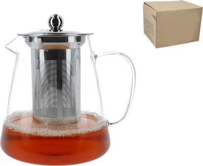 Produktbild von Teekanne aus Glas mit Teesieb