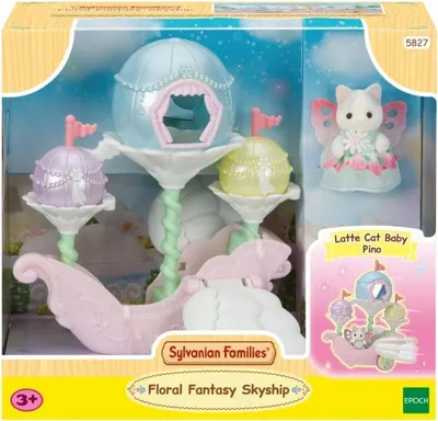 Produktbild von EPOCH Sylvanian - Fliegende Feen-Fahrzeug L5827