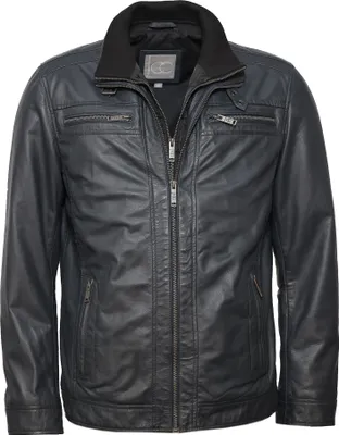 Produktbild von JCC Lederjacke 31023632 Herren navy 56
