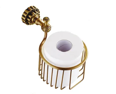 Produktbild von LAUFERI Toilettenpapierhalter Messing