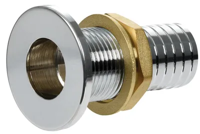 Zdjęcie produktu dla Wylot podtynkowy, mosiądz chromowany 2" x 56 mm, 1 szt