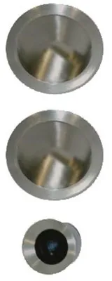 Image de Kit pour porte coulissante inox bec de cane - NI013