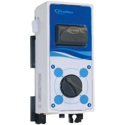 Produktbild von Seko ProMax 14 l/min Mischer Dosierer PXB4F16S0000 für 4 Chemikalien mit Druckknopfaktivierung - Dosier- & Verdünnungssystem für Reinigungsmittel etc.