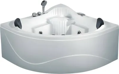 Produktbild von Spa Massage Badewanne Whirlpool Whirlwanne Hydromassagewanne 123x123 cm