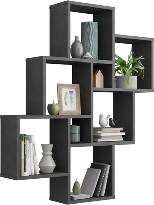 Produktbild von Wandregal >LAURIO 2< in Matera - 81,2x94,3x15,7cm (BxHxT)