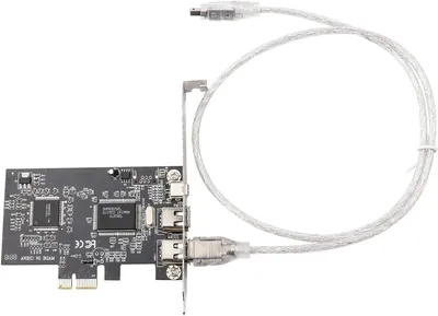 Productafbeelding van Controller Kaart - Firewire Uitbreiding - Data Overdracht - Hoge Snelheid - 120x100mm - Zwart