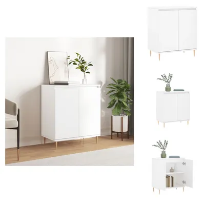 Image de vidaXL Sideboard Blanc 60x35x70 cm Bois composite - Sideboards
