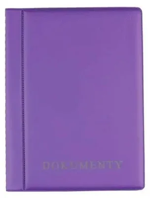 Produktbild von Okładka na dokumenty mini violet