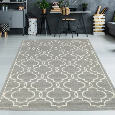 Produktbild von In- & Outdoor Teppich grau Größe - 200 x 290 cm