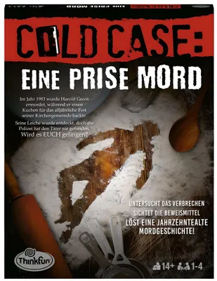 Produktbild von Cold Case: Eine Prise Mord Thinkfun 76465