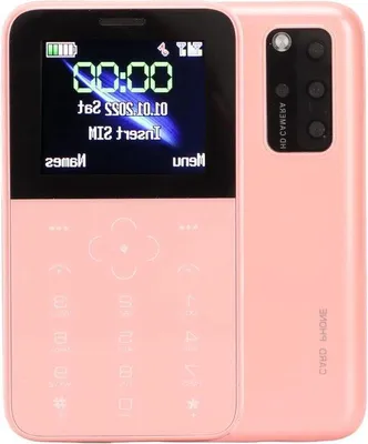Produktbild von Kinder-Smartphone 3G 1,5 Zoll Ultradünn - tragbarer Backup-Tastatur - rosa .