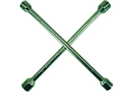 Produktbild von HaWe Radkreuzschlüssel, Kreuzschlüssel, Radmutterschlüssel, Radwechsel - PKW LKW Größe:WS 17 x 19 x 13 / 16 x 22