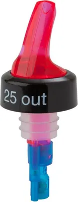 Produktbild von Ausgießerspender mit Kugel und Entlüftung für 25-ml-Flaschen - Hendi 599006