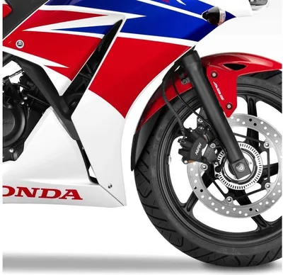 Produktbild von PUIG 3901N Verlängerung des vorderen Schutzblechs  passend fuer HONDA CBR125R Schwarz
