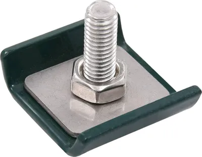 Produktbild von vidaXL Gittermattenverbinder 25 Sets Grün