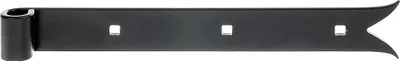 Produktbild von Bandbeschlag-Scharnier Fischschwanz Schwarz 300×35×14 mm ALBERTS