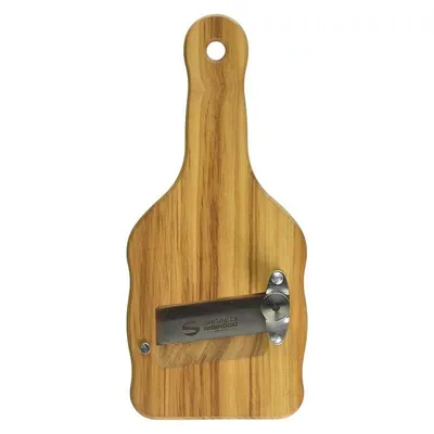 Produktbild von Ambrogio Sanelli - Trüffelhobel aus Olivenholz - 5,5 cm glatte Klinge, verstellbar von 0,2 bis 3 mm