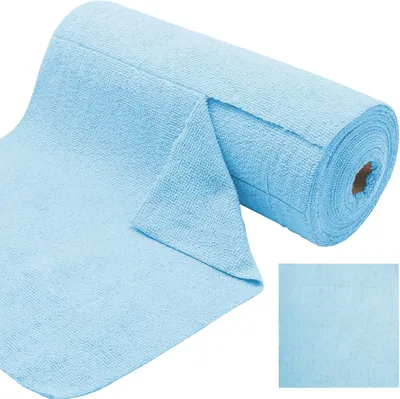 Imagen del producto de Paños de microfibra, 50 unidades, 30x30 cm, resistentes al desgarro, para uso doméstico y en la cocina