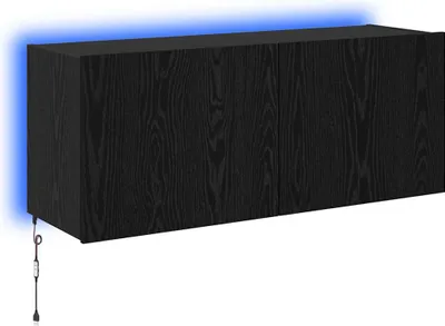 Obrázok produktu pre TV nástenná skriňa Čierny dub 100 x 35 x 41 cm Kompozitné drevo