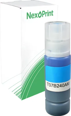 Produktbild von Druckerpatrone kompatibel zu Epson C13T07B240 114 cyan EcoTank ET-8550 Epson ET-8500