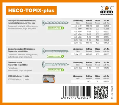 Immagine prodotto di Heco -TOPIX-plus set professionale "Carpenter" 63504 (1 pezzo)