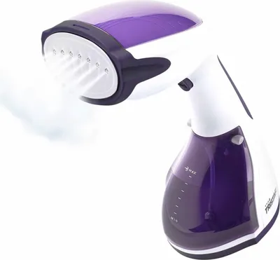Immagine prodotto di Tristar Tristar ST-8916 Vaporetto per vestiti - Vaporetto manuale per vestiti e mobili, ecc. - incl. 2 spazzole per lo styling - Viola/Bianco